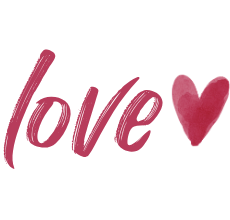 handwritten word love